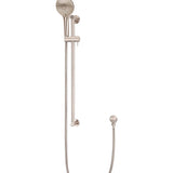 ROUND THREE FUNCTION HAND SHOWER ON RAIL COLUMN