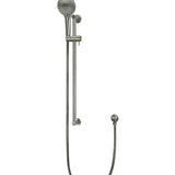 ROUND THREE FUNCTION HAND SHOWER ON RAIL COLUMN