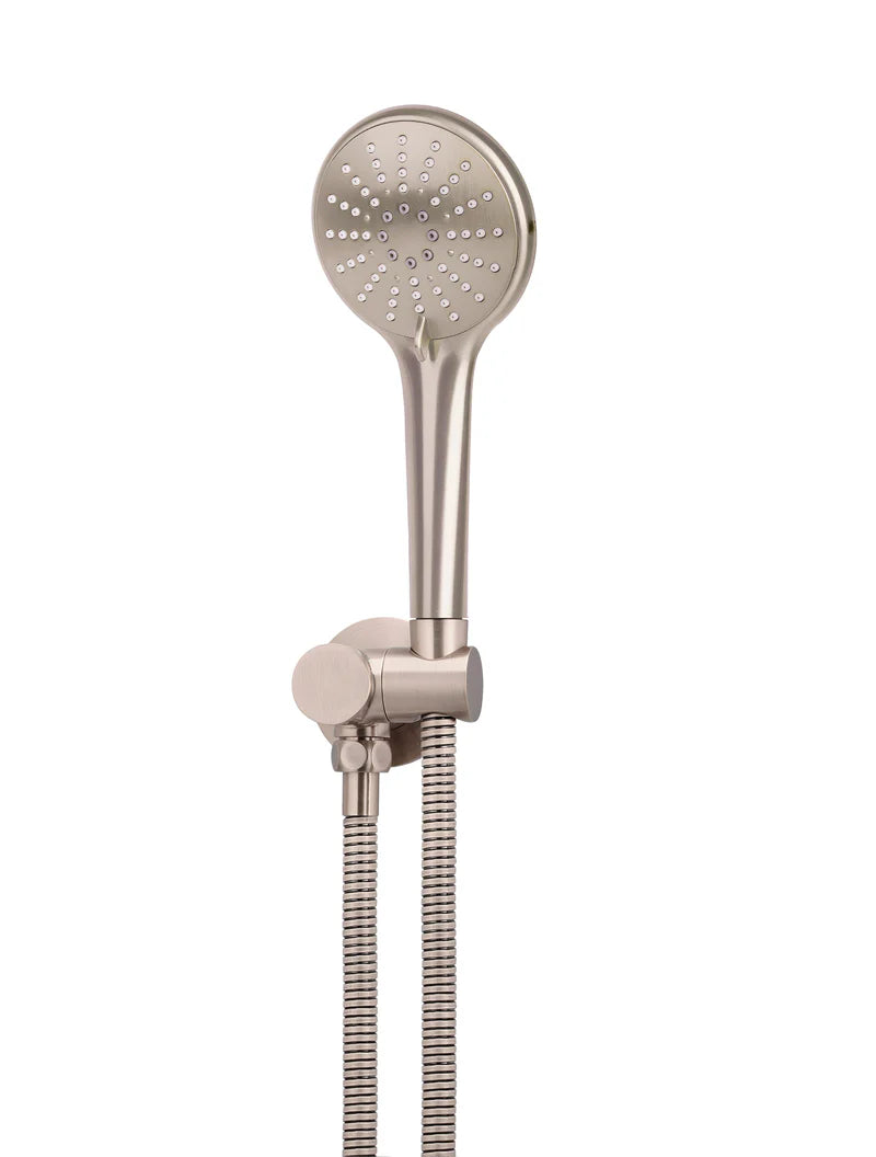 ROUND HAND SHOWER ON SWIVEL BRACKET