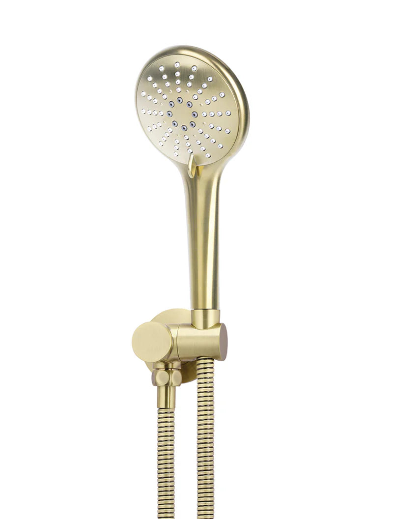 ROUND HAND SHOWER ON SWIVEL BRACKET