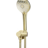 ROUND HAND SHOWER ON SWIVEL BRACKET