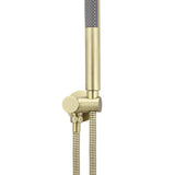 ROUND SHOWER ON BRACKET