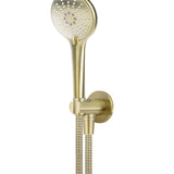 ROUND THREE FUNCTION HAND SHOWER ON FIXED BRACKET