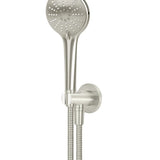 ROUND THREE FUNCTION HAND SHOWER ON FIXED BRACKET