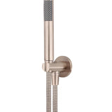 ROUND HAND SHOWER ON FIXED BRACKET