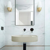 SHELF OVAL BASIN-WALL MOUNT
