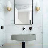 SHELF OVAL BASIN-WALL MOUNT